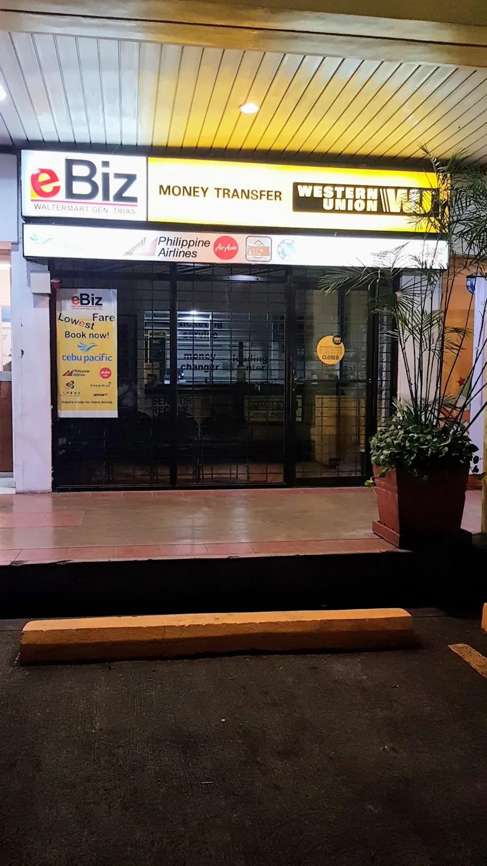 Ebiz Western Union Waltermart Gen. Trias, Cavite